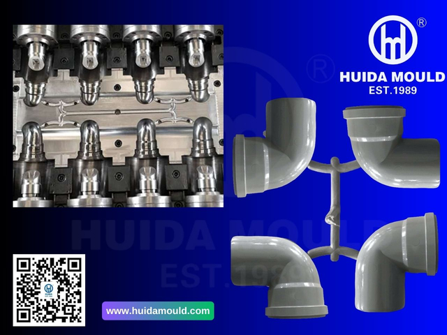 UPVC COLLAPSIBLE 90° ELBOW PIPE FITTING MOULD