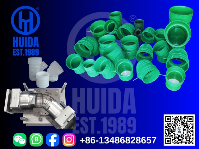 HDPF CORRUGATED PIPE FITTING MOULDS