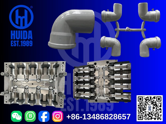PVC COLLAPSIBLE ELBOW 90° PIPE FITTING MOULD
