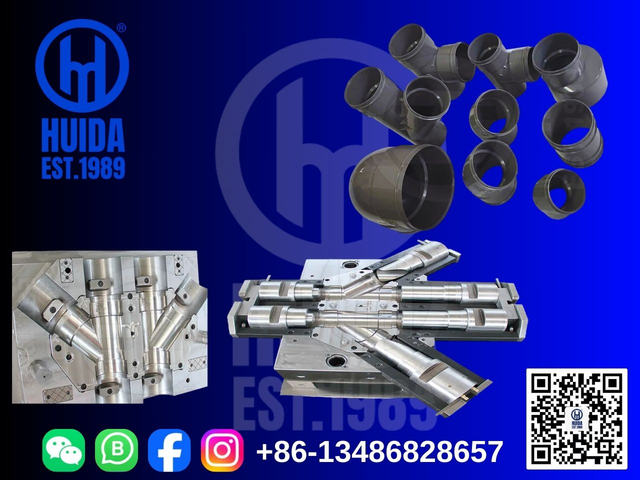 PVC SEWAGE OR DRAINAGE Y TEE PIPE FITTING MOULD
