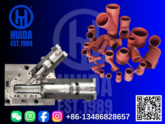 UPVC DRAINAGE COLLAPSIBLE PIPE FITTING MOULD