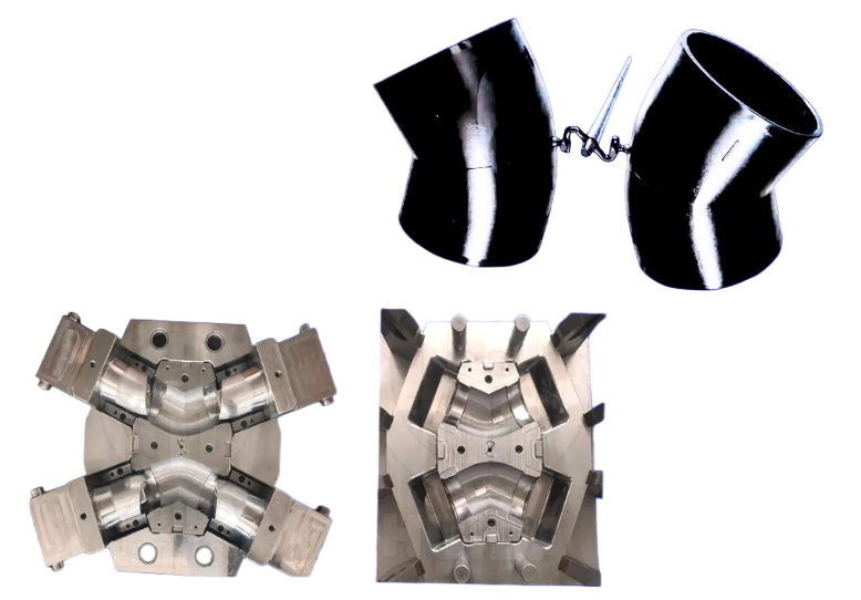 PE 45° ELBOW FITTING MOULD PE 45° ELBOW FITTING MOULD