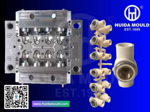 CPVC Pipe Fitting Mould Female Tee with Brass Insert