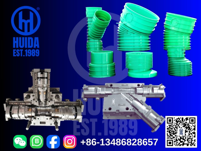 HDPE CORRUGATED FITTINGS MOULD