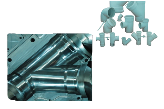 PP Y TEE COLLAPSIBLE FITTING MOULDS