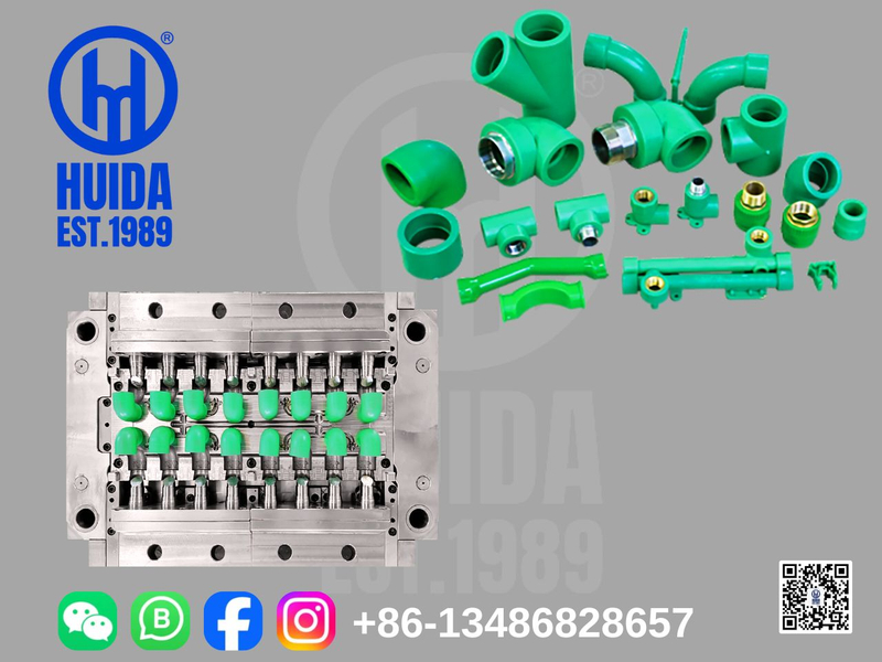 PPR HOT & COLD WATER PIPE FITTING MOULD