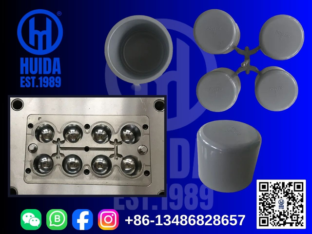 PP DRAINAGE END CAP FITTING MOULD