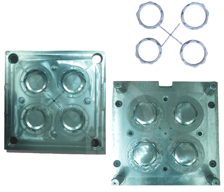 PP FEMALE THREAD RING/NUT AGAINST DISCHARGE