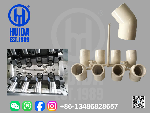 CPVC PLASTIC ELBOW 45° WATER SUPPLY FITTING MOULD
