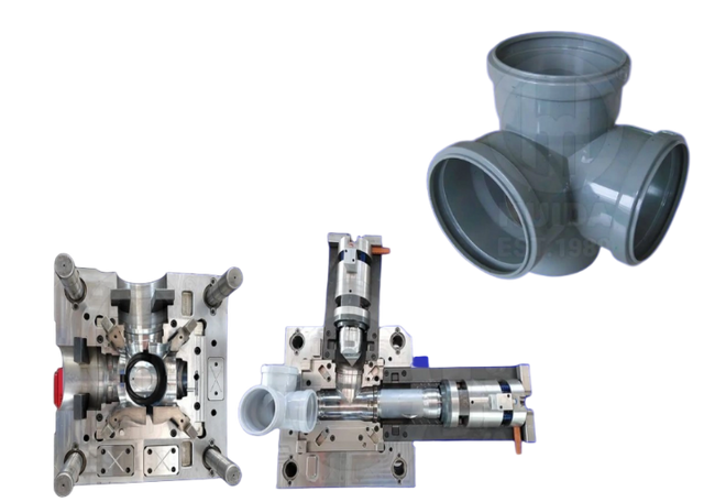 PVC COLLAPSIBLE SOLID TEE