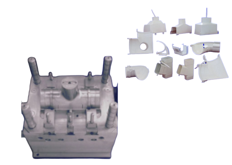 PP RAIN GUTTER MOULD