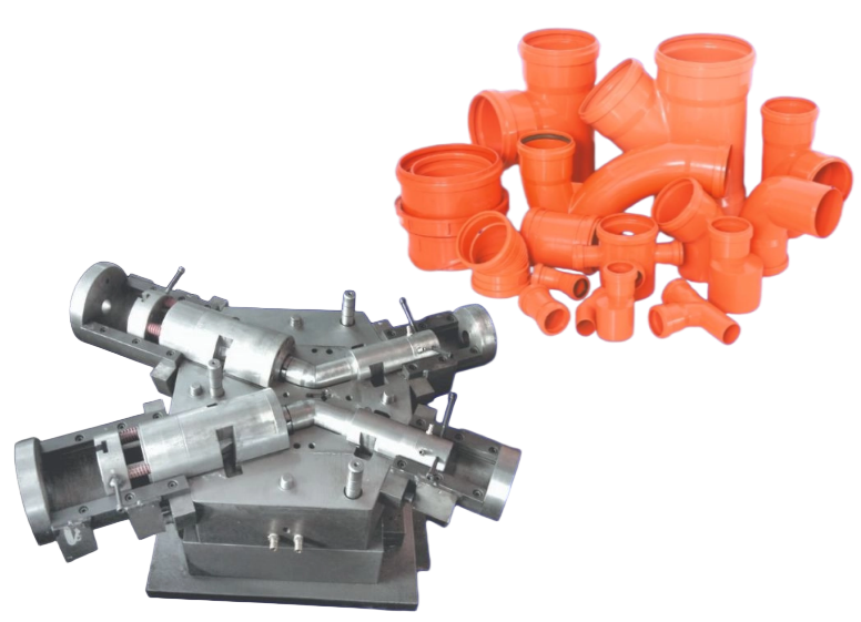 PVC COLLAPSIBLE FITTING MOULD