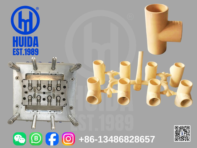 CPVC PLASTIC TEE FITTING MOULD