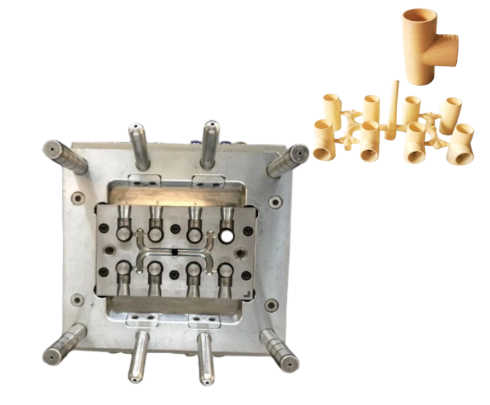 CPVC PLASTIC TEE FITTING MOULD