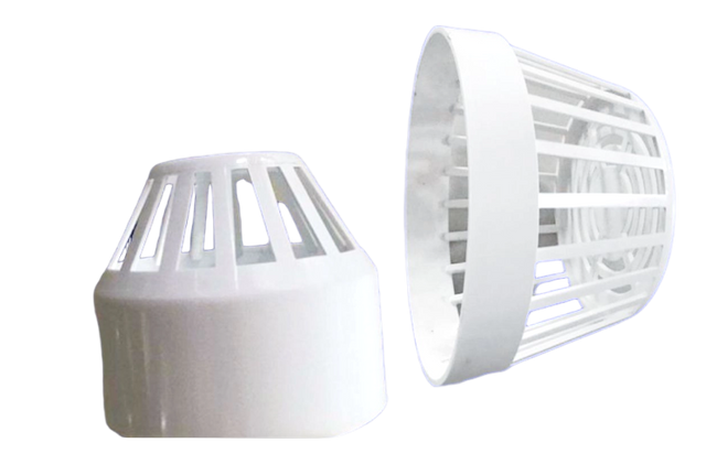 PLASTIC PIPE END CAP JALI