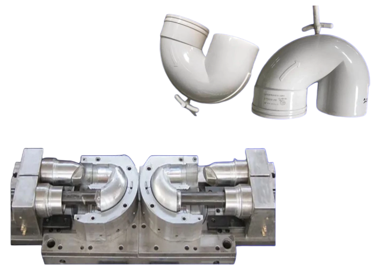 PVC PLASTIC U-TRAP PIPE FITTING MOULD