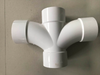 PVC sewage or drainage Y tee pipe fitting mould