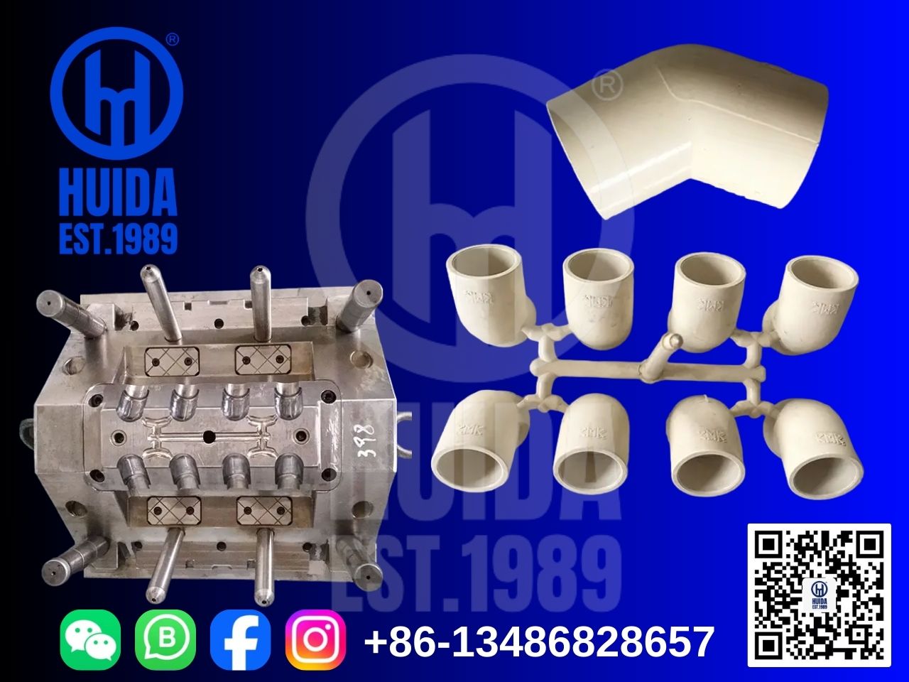 CPVC PLASTIC ELBOW 45° WATER SUPPLY FITTING MOULD