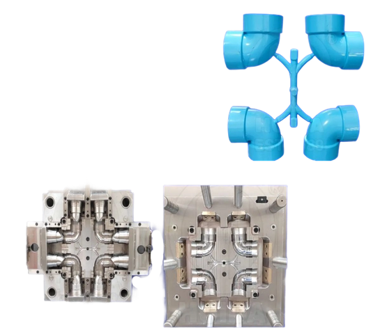 PVC ELB0W 90° FITTING MOULD