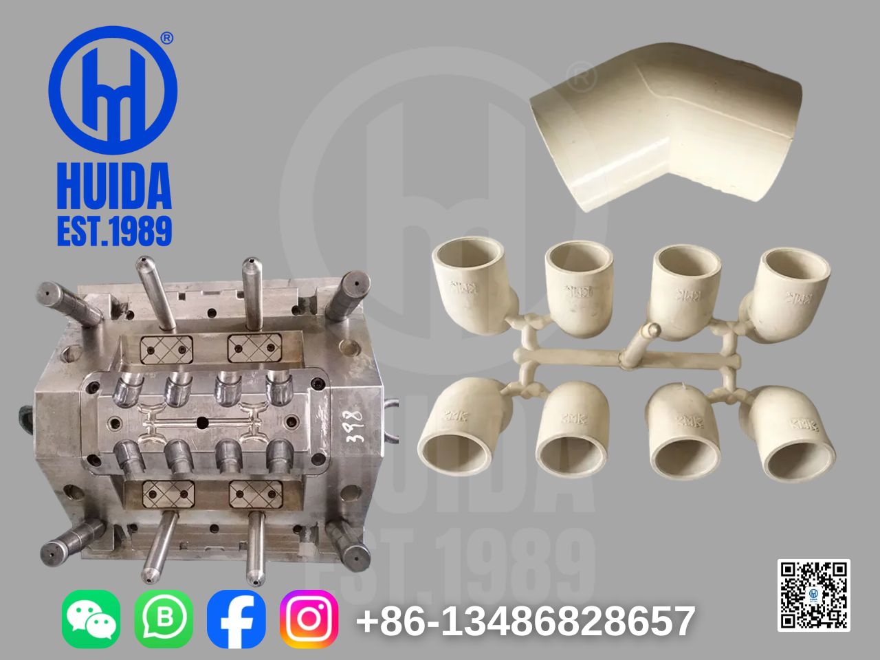 CPVC PLASTIC ELBOW 45° WATER SUPPLY FITTING MOULD