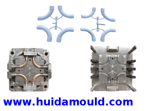 PVC LONG CURVED PIPE FITTING MOULD