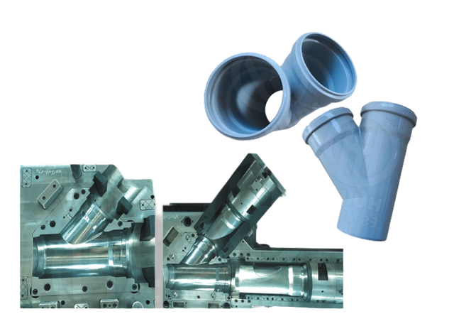 PP FITTING MOULD COLLAPSIBLE REDUCED Y TEE