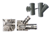 PVC COLLAPSIBLE CORE Y TEE PIPE FITTING MOULD