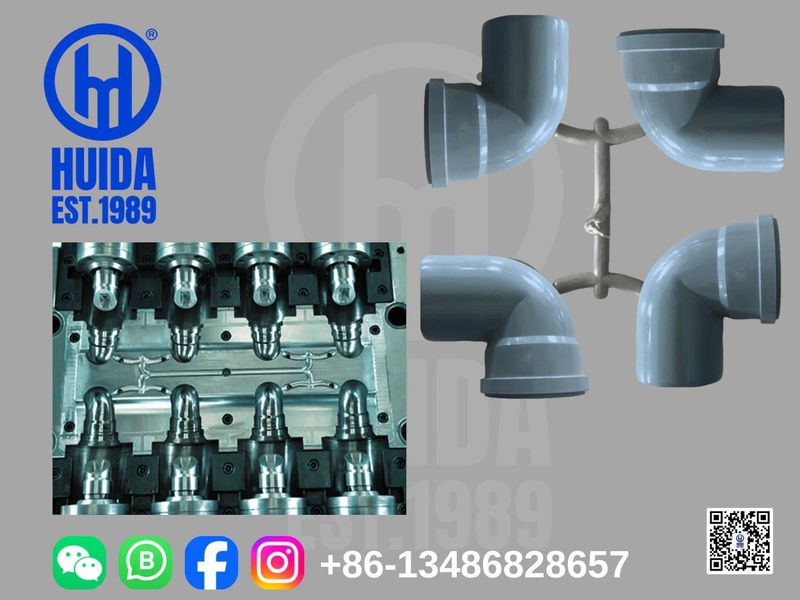 UPVC COLLAPSIBLE 90° ELBOW PIPE FITTING MOULD