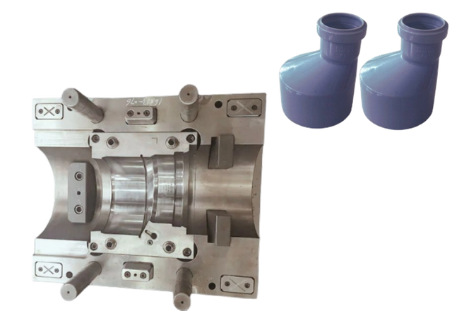 PP COLLAPSIBLE REDUCER FITTING MOULD