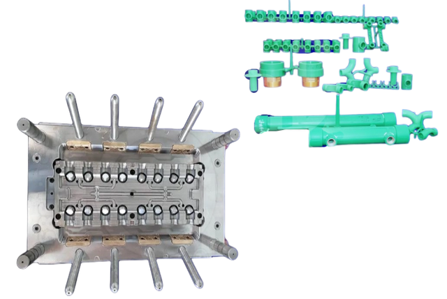 PPR HOT & COLD WATER FITTING MOULD