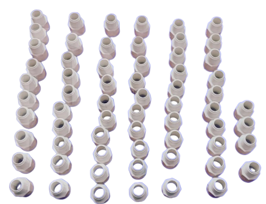 PVC 64 CAVITIES MALE THREAD ADAPTOR MOULD