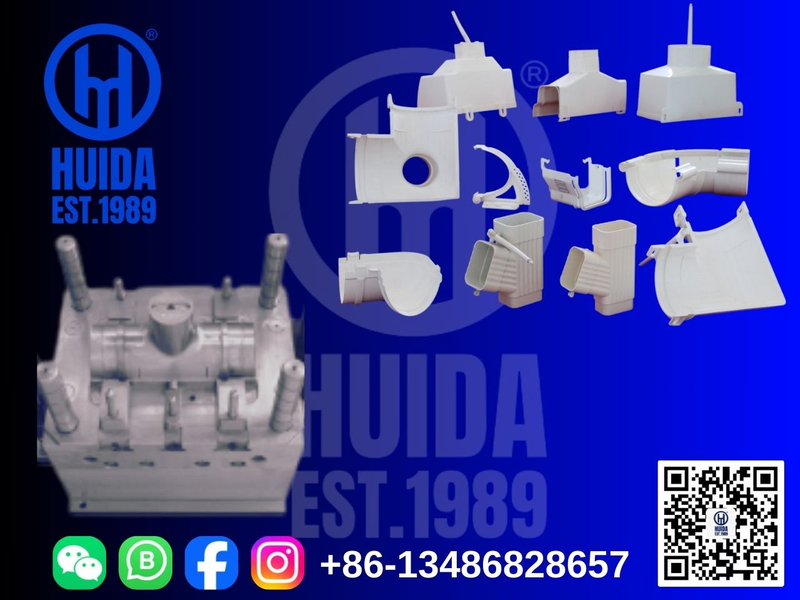 PP RAIN GUTTER MOULD