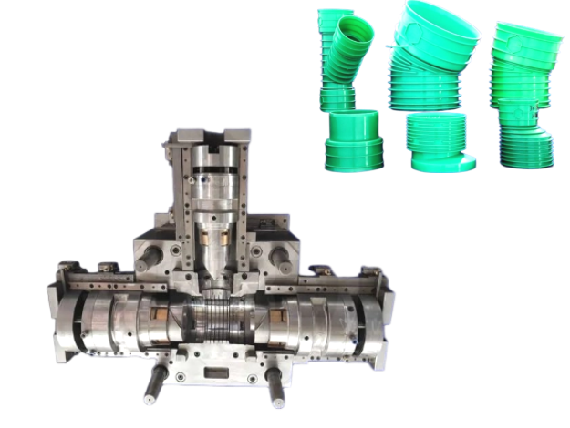 HDPE CORRUGATED FITTINGS MOULD