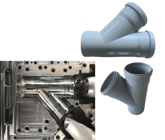 PP Y TEE COLLAPSIBLE FITTING MOULD