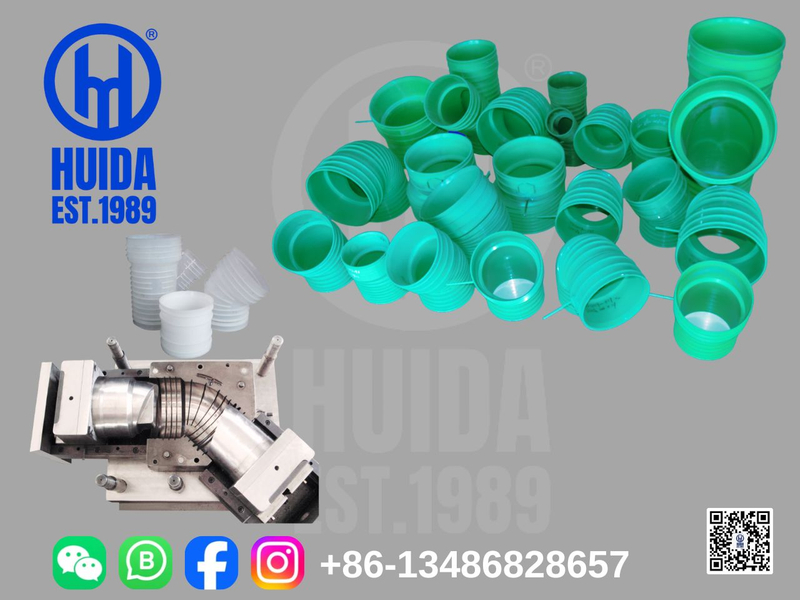 HDPF CORRUGATED PIPE FITTING MOULDS