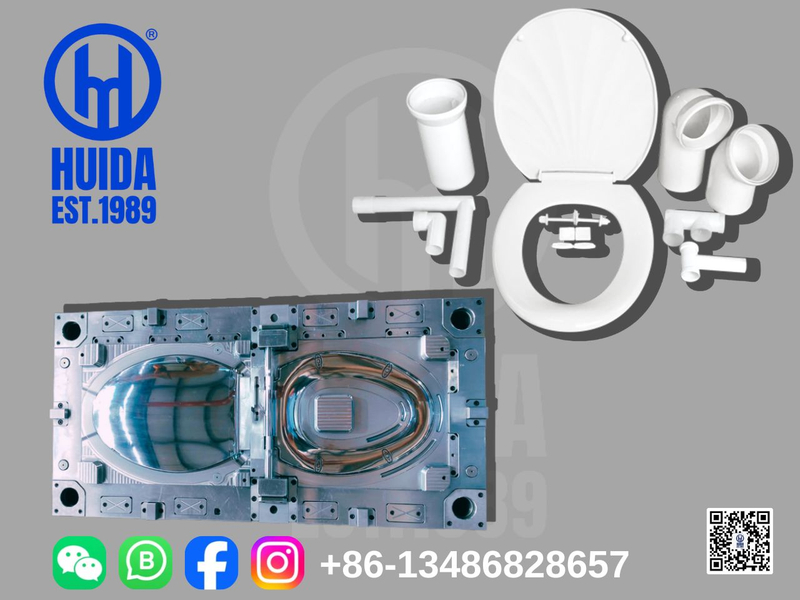 SANITARY FITTING & DELUXE COMMODE SEAT COVER MOULD